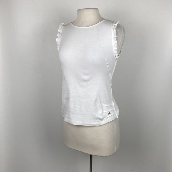 Sonia Rykiel Paris, Women’s White Tank Top, Size Medium - Picture 2 of 7